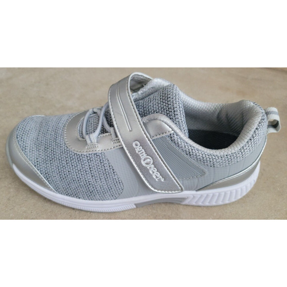 Orthofeet Joelle 7.5 Wide LEFT SHOE ONLY Knit Gray Comfort Ortho Sneaker AMPUTEE - Picture 6 of 10